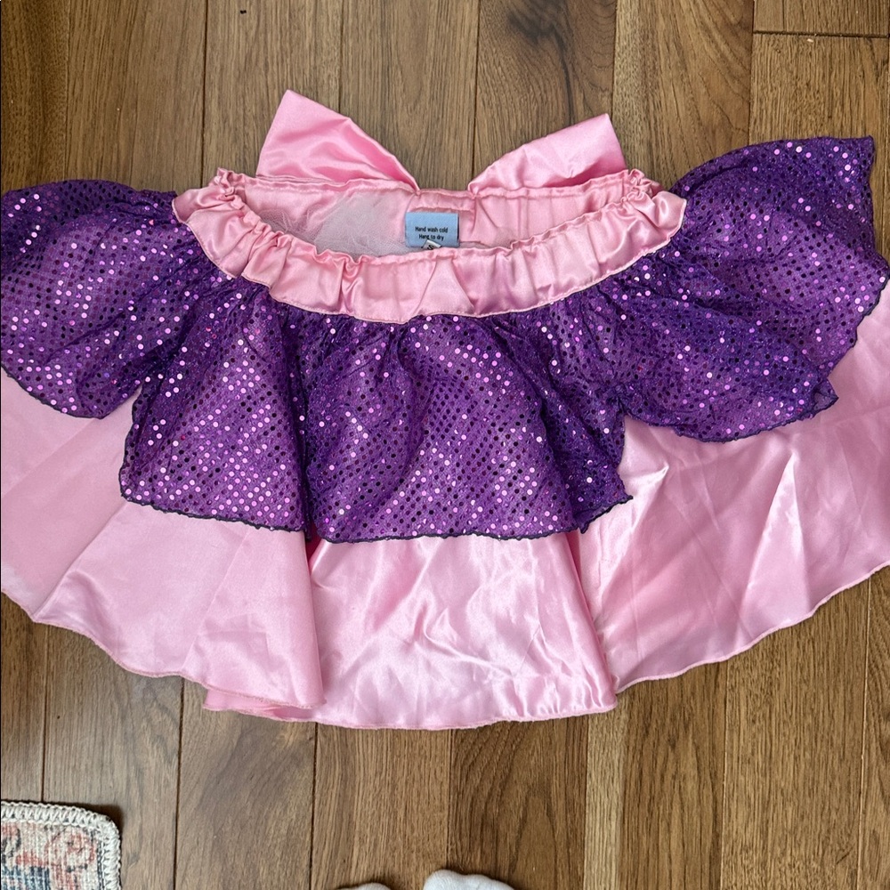 Pink and Purple Sequin Dress